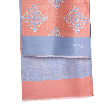 PINK DOUBLE SILK SCARF