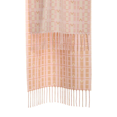 PINK EM LOGO SCARF