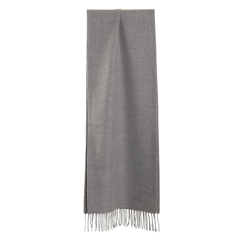 SCIARPA TINTA UNITA GRIGIA 