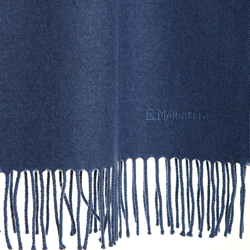 SCIARPA TINTA UNITA BLU 