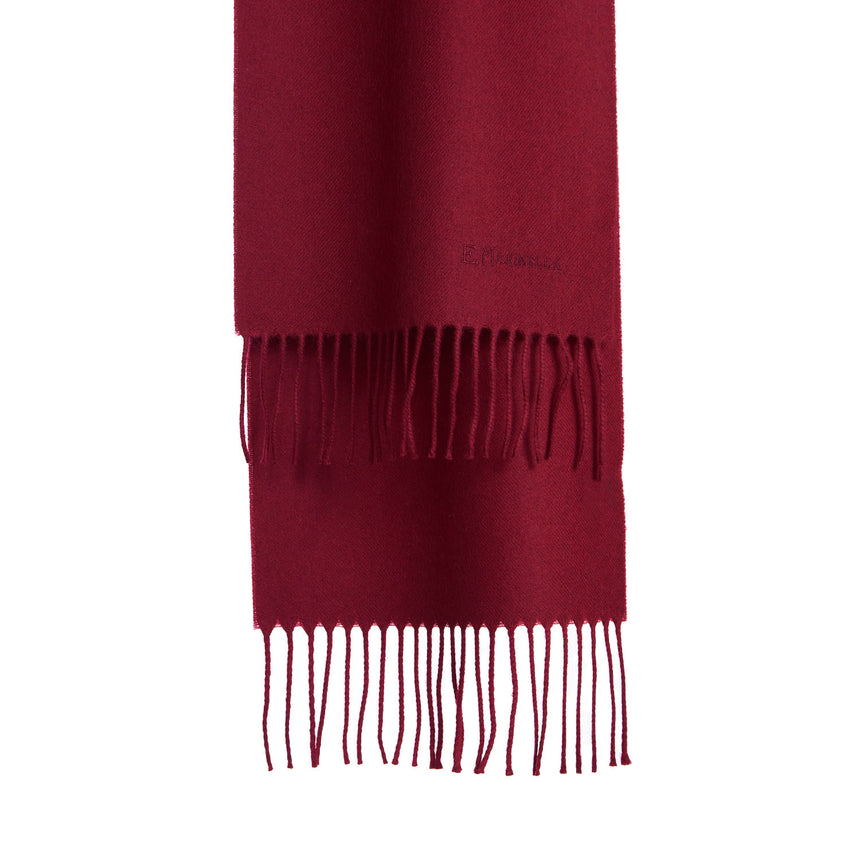 BURGUNDY SOLID SCARF