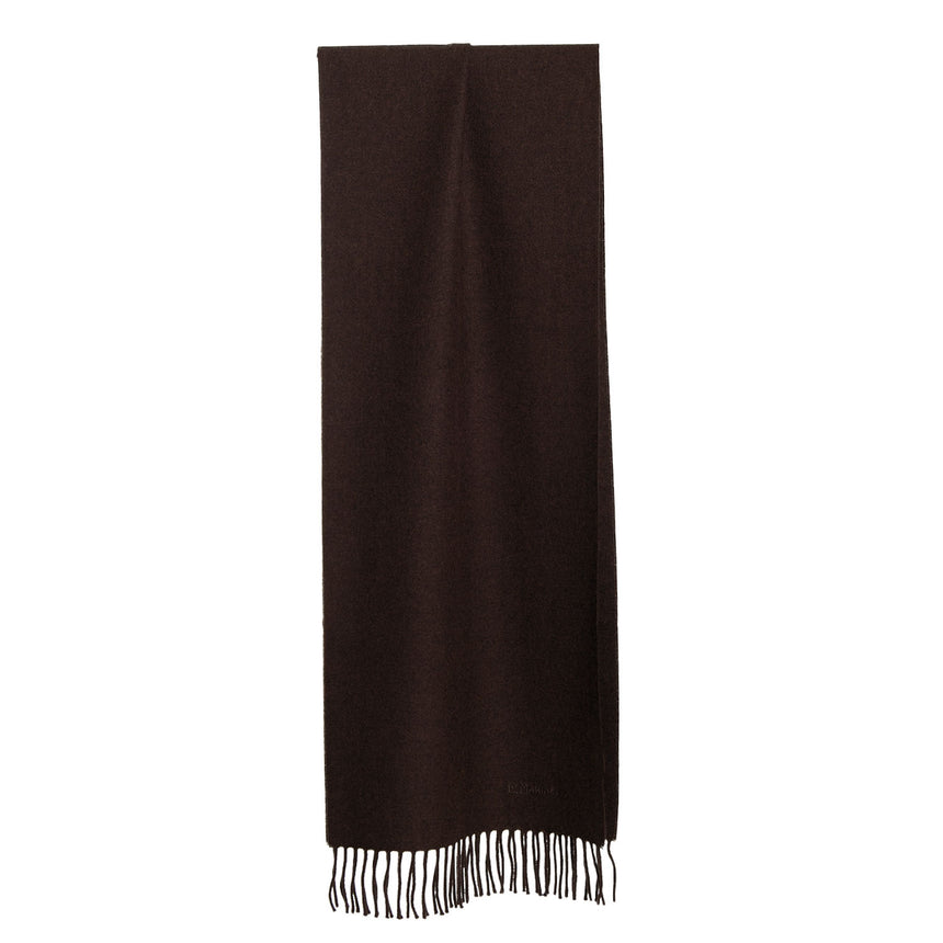DARK BROWN SOLID SCARF