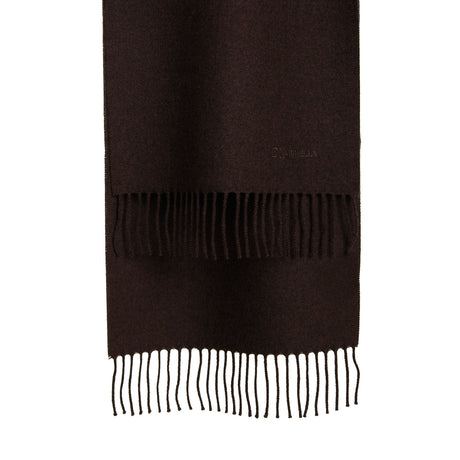 DARK BROWN SOLID SCARF