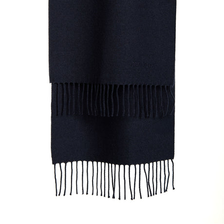 DARK BLUE SOLID SCARF