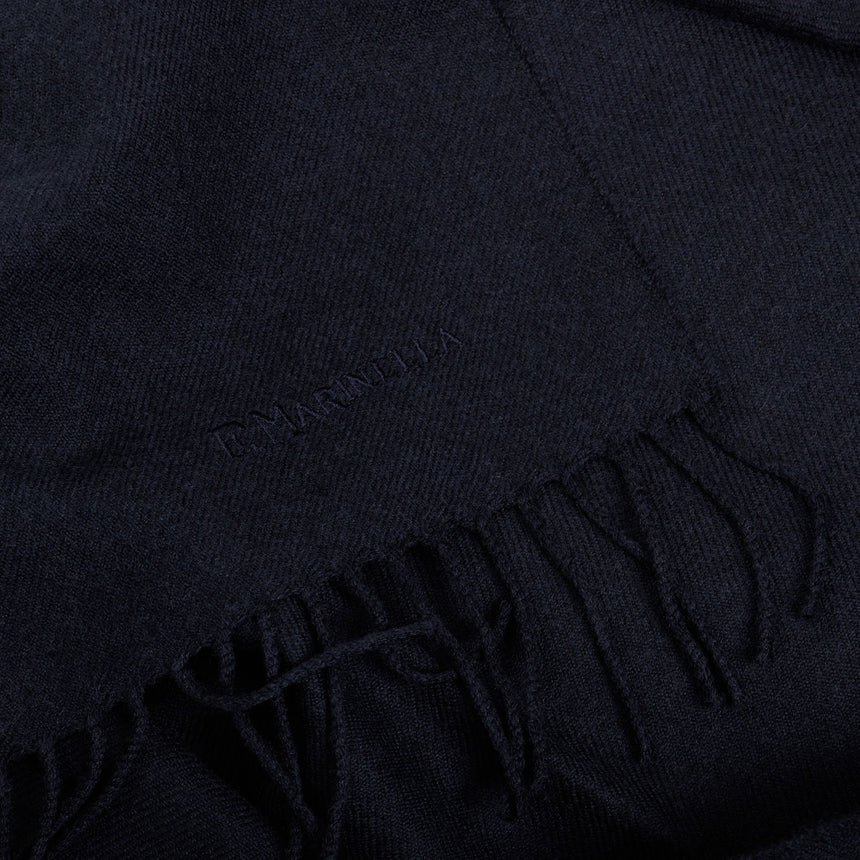 DARK BLUE SOLID SCARF