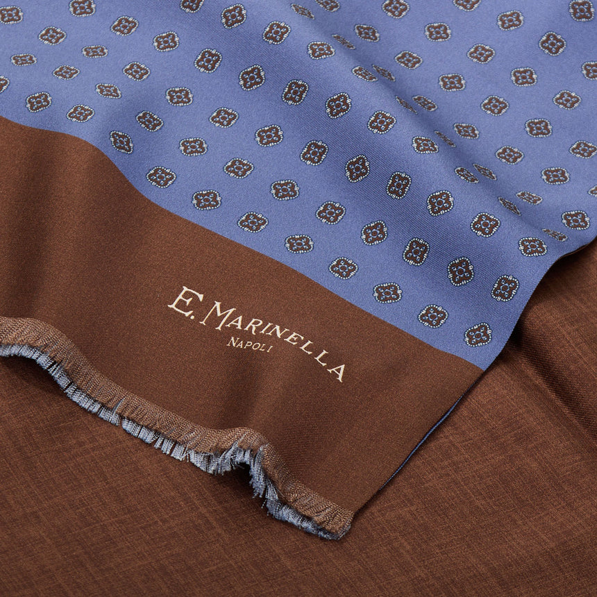 POWDER BLUE DOUBLE SILK SCARF