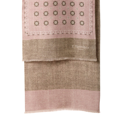 PINK DOUBLE SILK SCARF