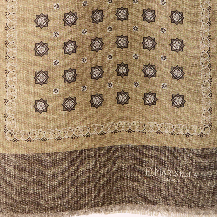 BIEGE DOUBLE SILK SCARF