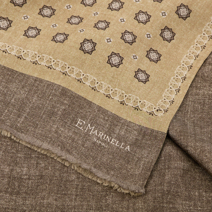 BIEGE DOUBLE SILK SCARF