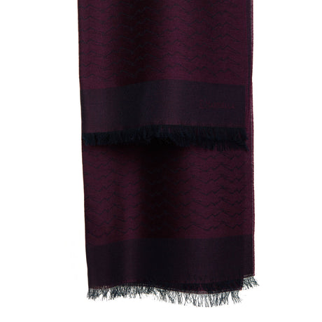 BURGUNDY VESUVIUS SCARF