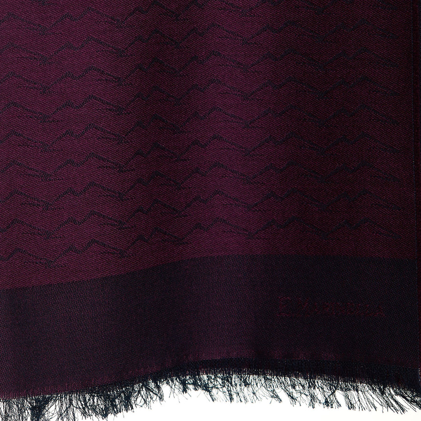 BURGUNDY VESUVIUS SCARF