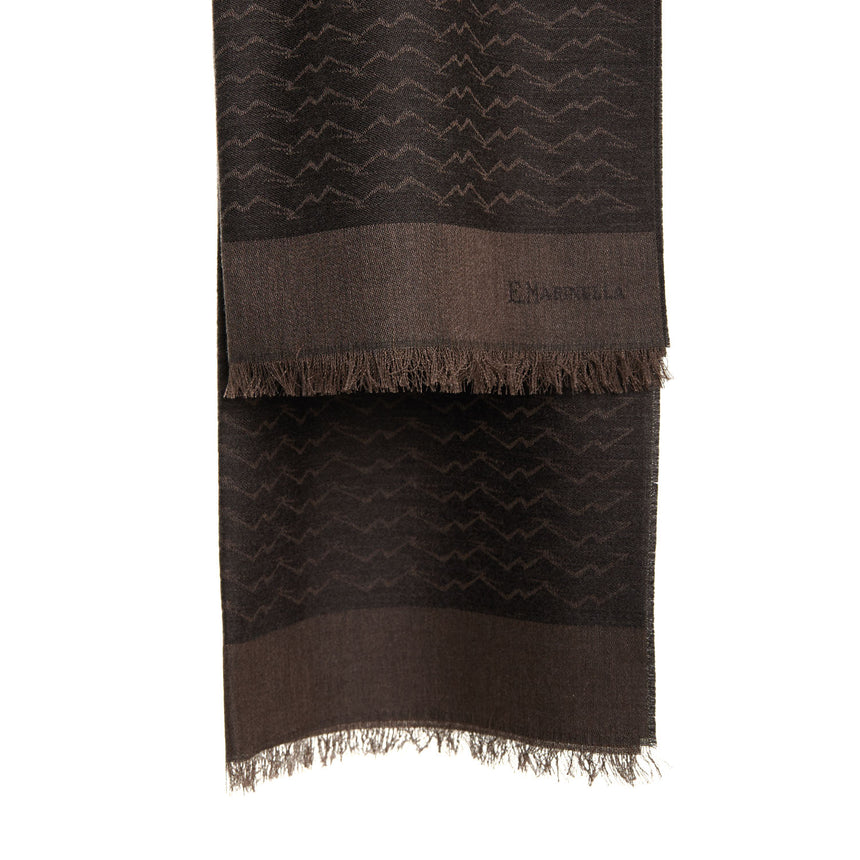 LIGHT BROWN VESUVIUS SCARF