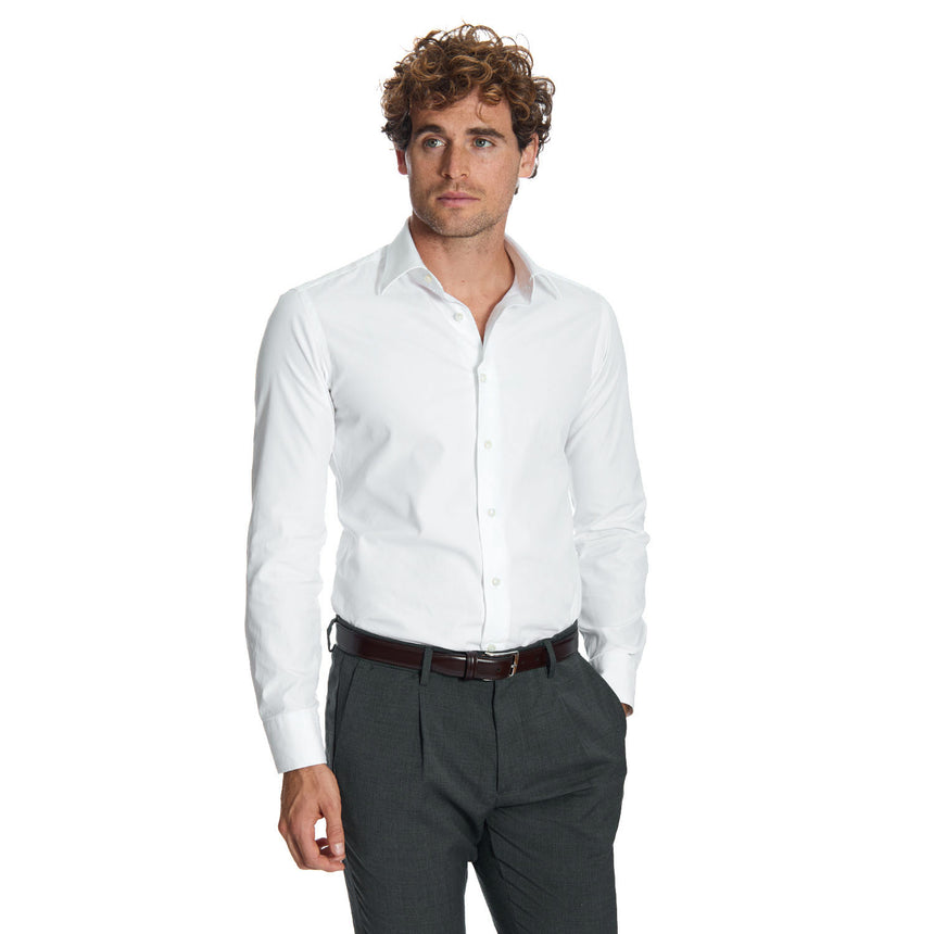 CAMICIA CLASSICA BIANCA SLIM