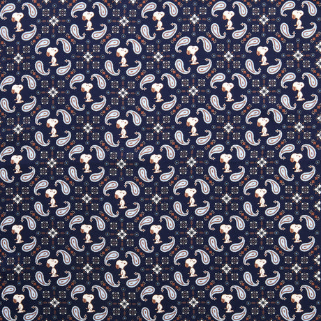 FOULARD 65 IN SETA STAMPATA BLU