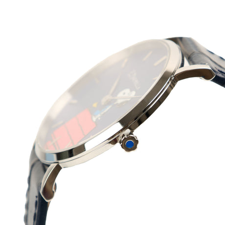OROLOGIO ULTRAPIATTO BLU SCURO