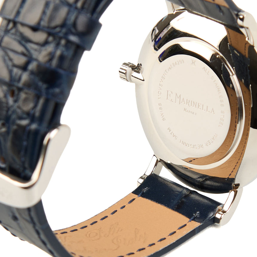OROLOGIO ULTRAPIATTO BLU SCURO