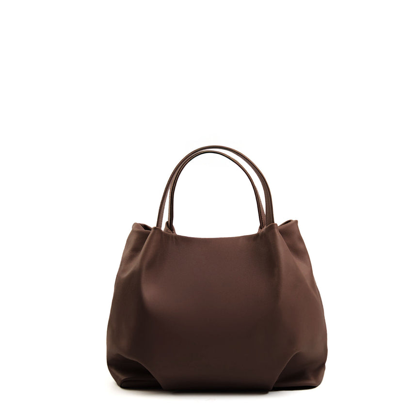 DARK BROWN SOFT BAG