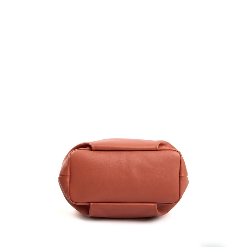DARK ORANGE SOFT MINI BAG
