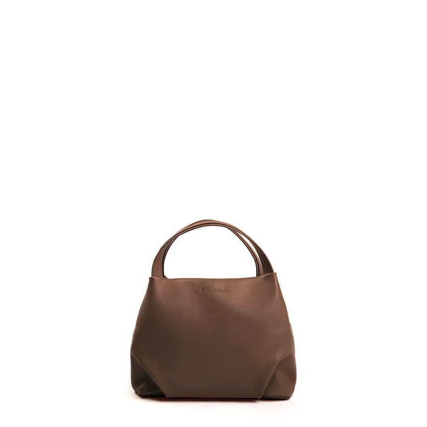 DARK BROWN SOFT MINI BAG
