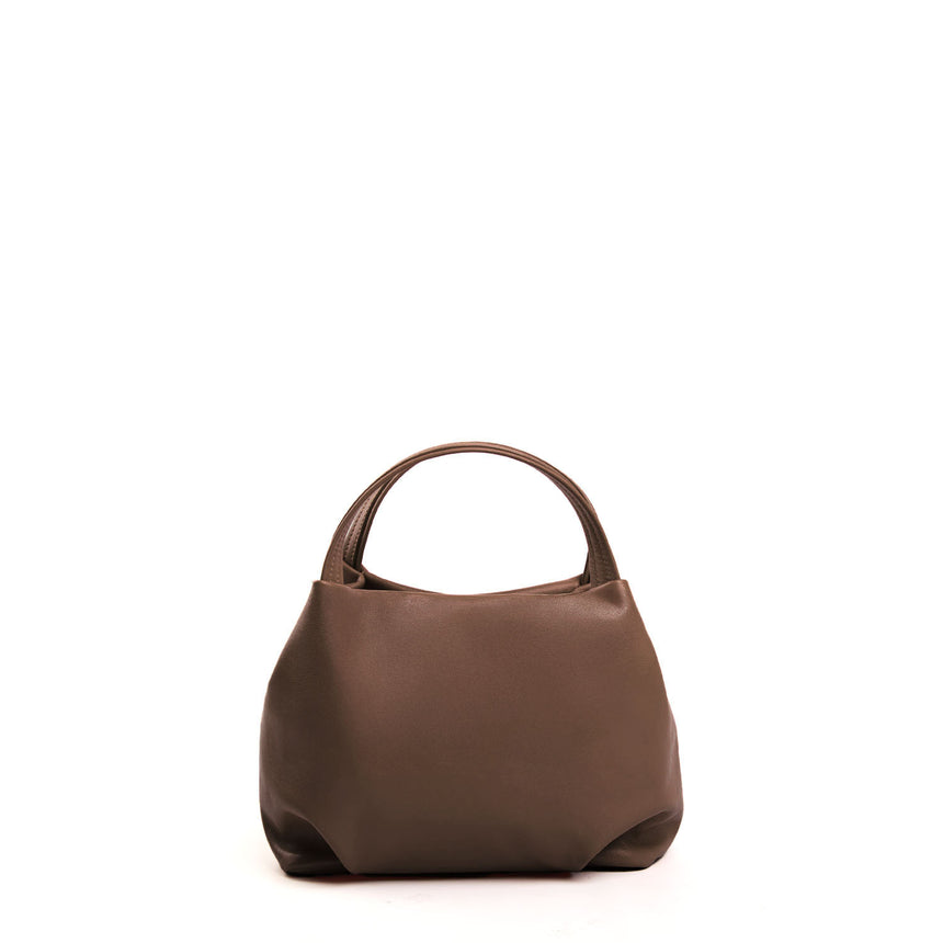 DARK BROWN SOFT MINI BAG