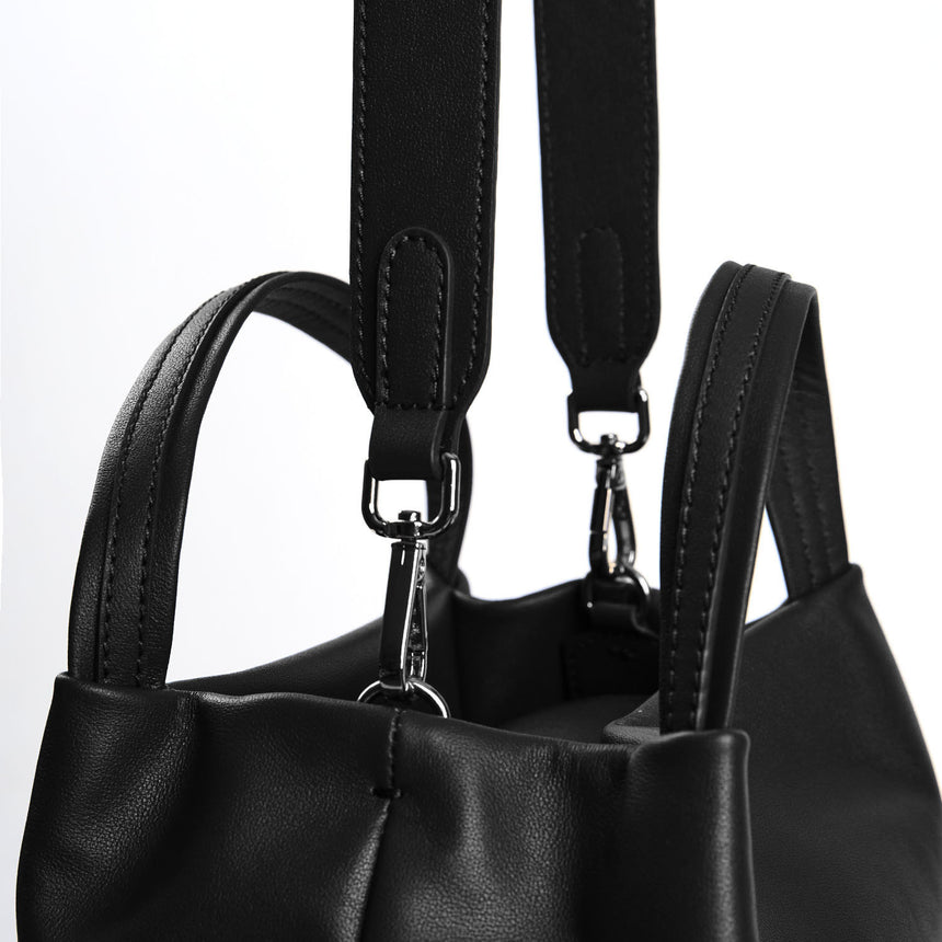 BLACK SOFT MINI BAG