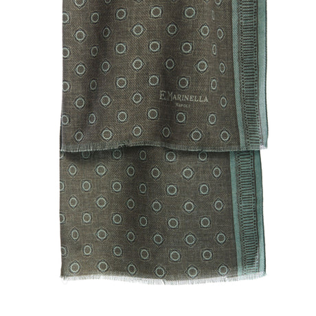OLIVE GREEN WOOL STOLE