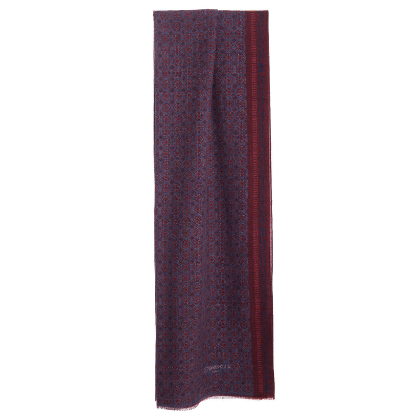 BURGUNDY WOOL STOLE