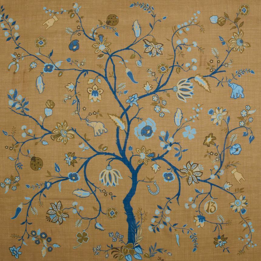 BEIGE STOLE 140 IN WOOL AND CASHMERE