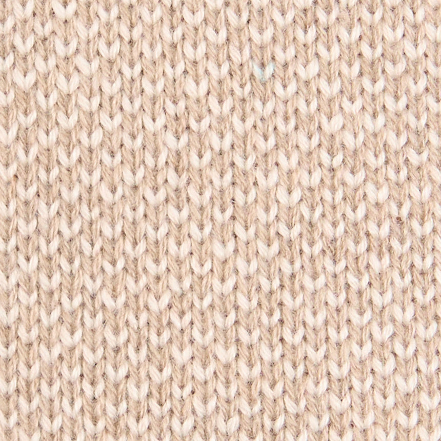 BEIGE CASHMERE KNITTED TIE