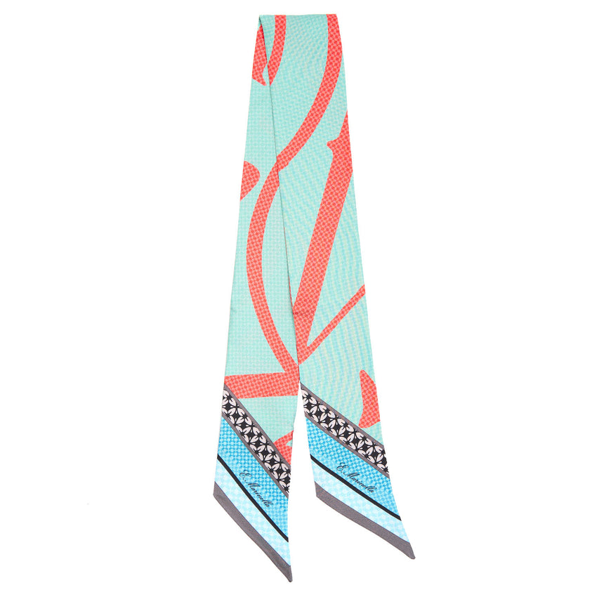 TWILLY IN SETA VERDE CHIARO