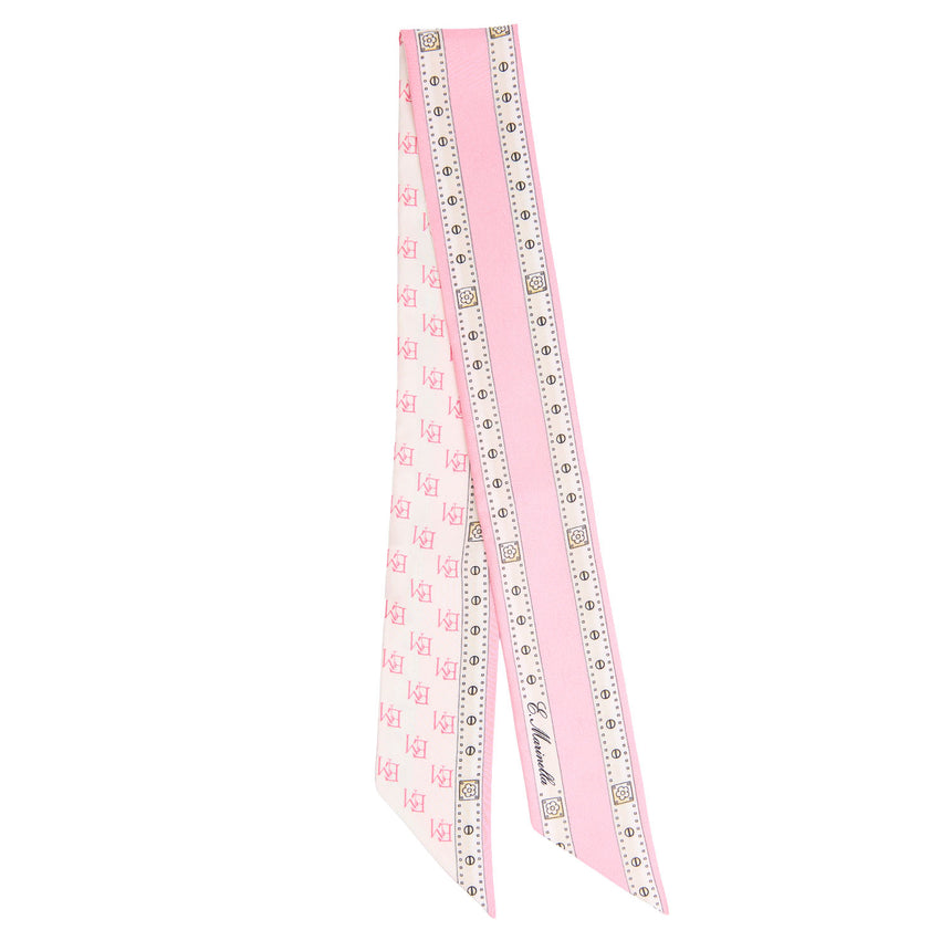 PINK SILK MINI BANDEAU