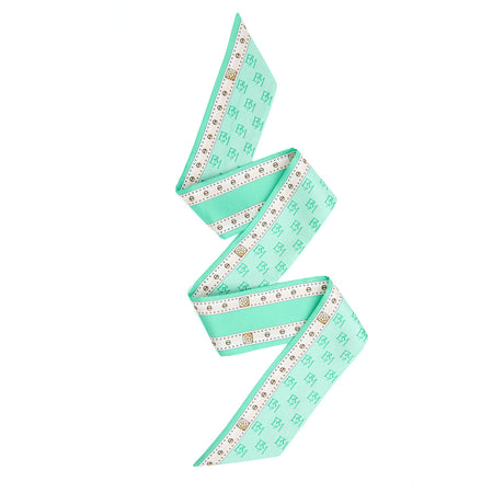 MINI BANDEAU IN SETA VERDE CHIARO