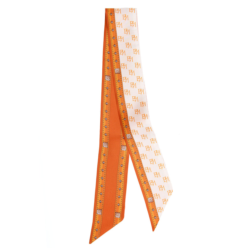 ORANGE SILK MINI BANDEAU