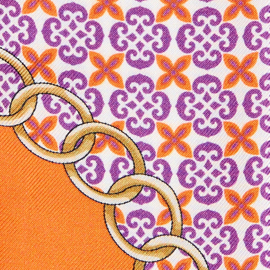ORANGE SILK MINI BANDEAU