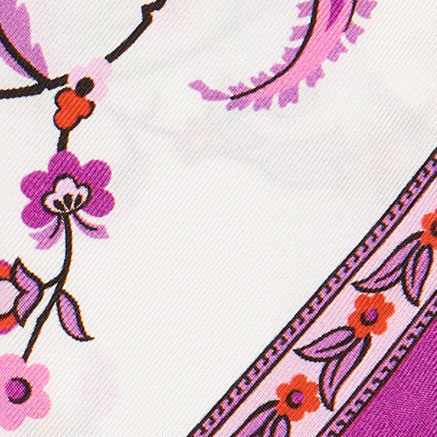 FUCHSIA SILK MINI BANDEAU