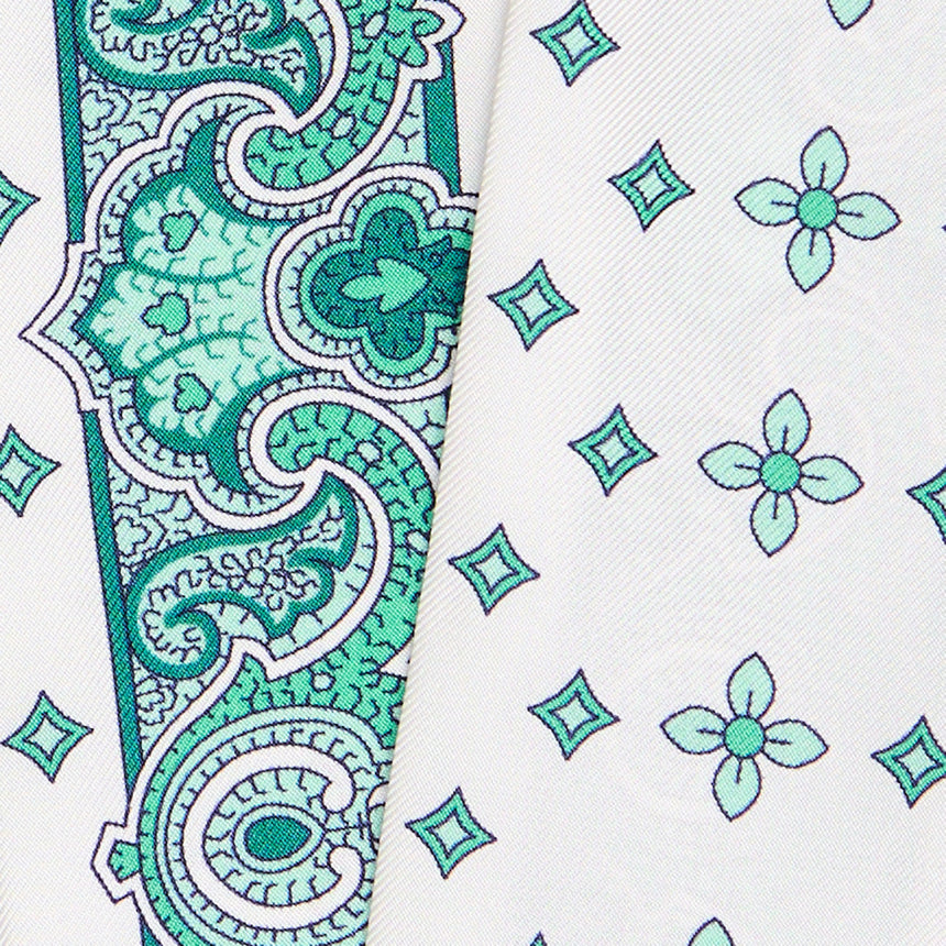 MINI BANDEAU IN SETA VERDE