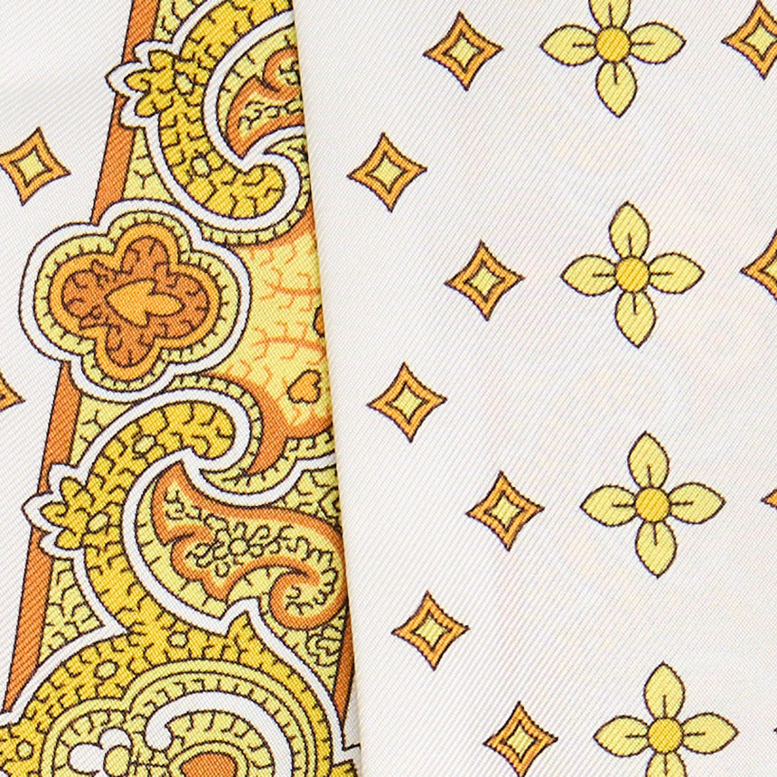 YELLOW SILK MINI BANDEAU