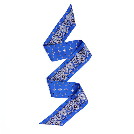 MINI BANDEAU IN SETA BLUETTE