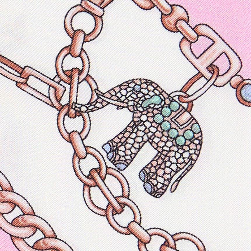 MINI BANDEAU IN SETA ROSA