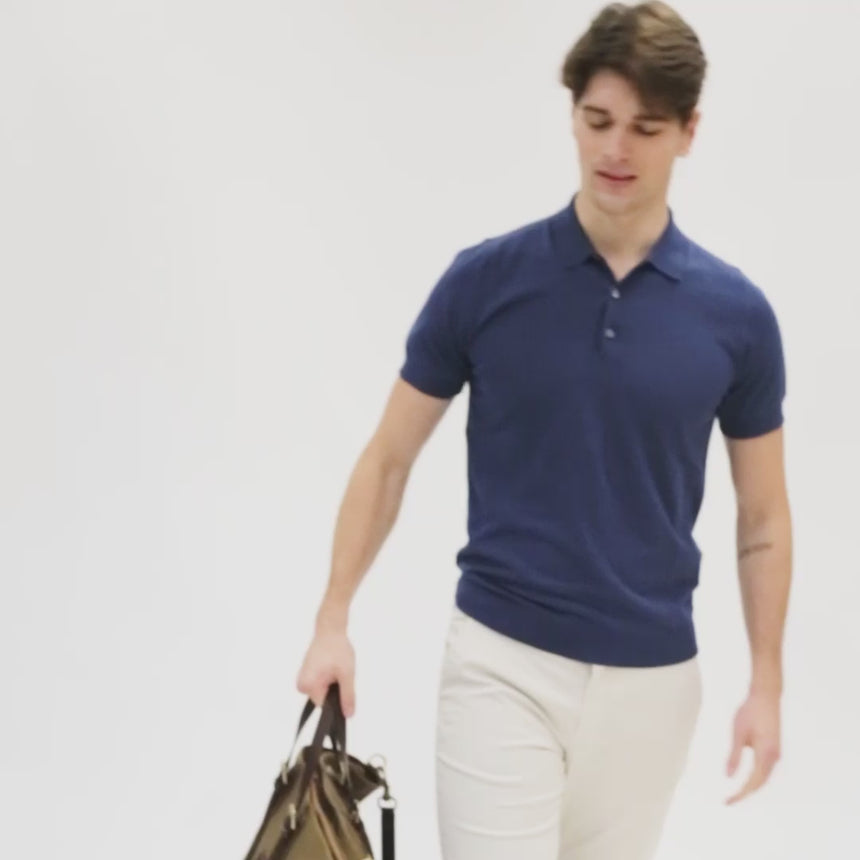 DARK BROWN CANVAS WEEKEND BAG