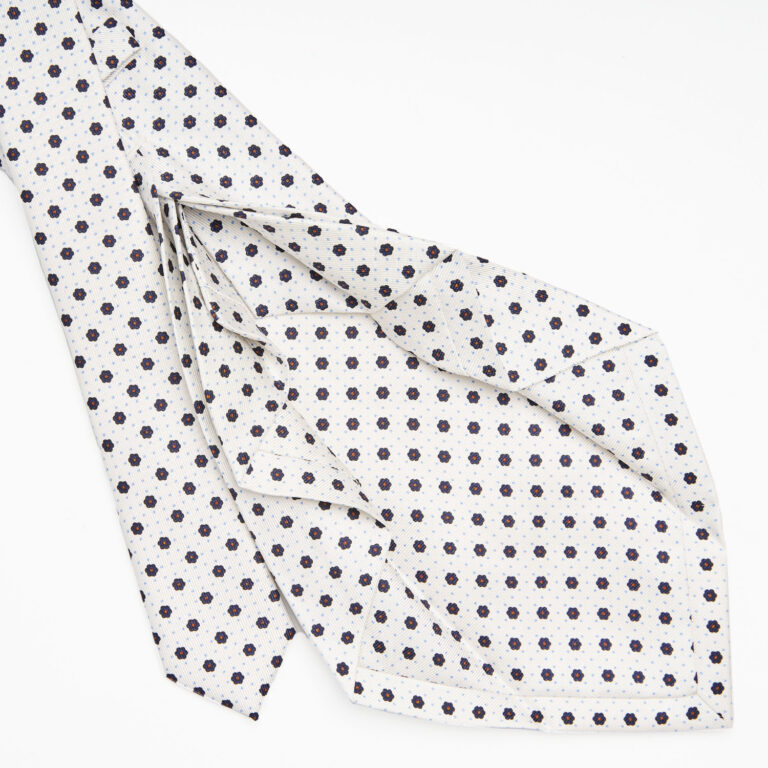 seven fold tie_ cravatta 7 pieghe