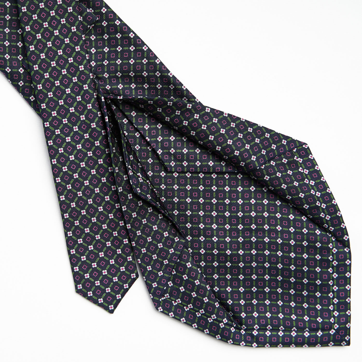 five fold tie_cravatta 5 pieghe