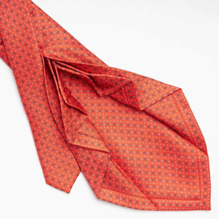 nine fold tie_cravatta 9 pieghe