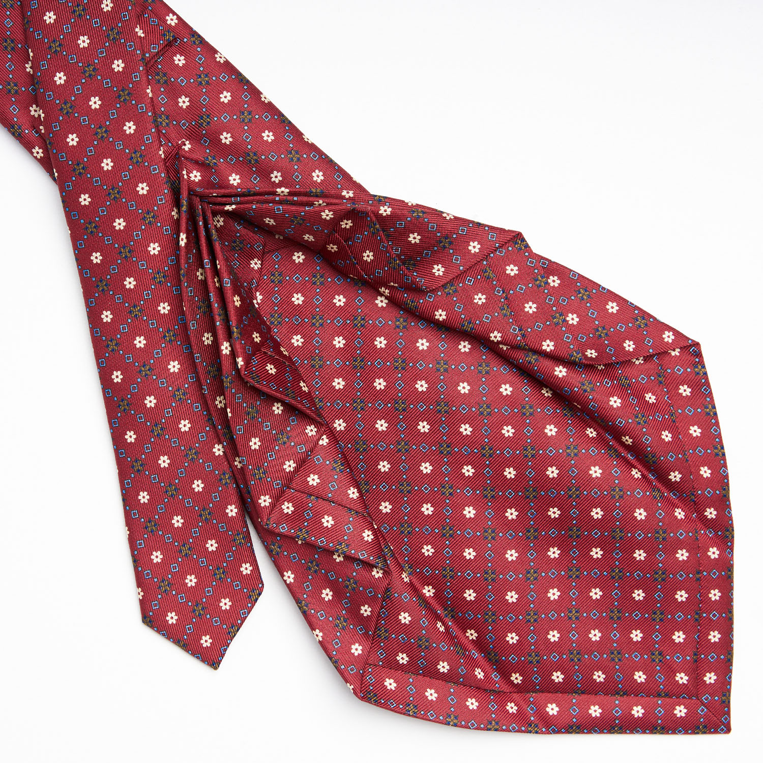 nine fold tie _ cravatta 9 pieghe