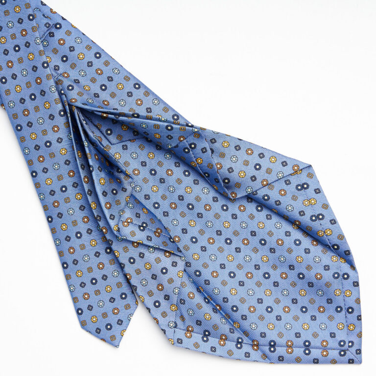 seven fold tie_ cravatta 7 pieghe