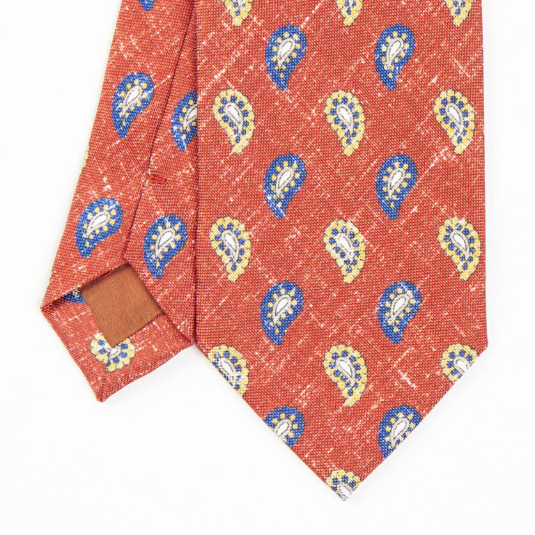 cotton and silk tie _ cravatta in cotone e seta